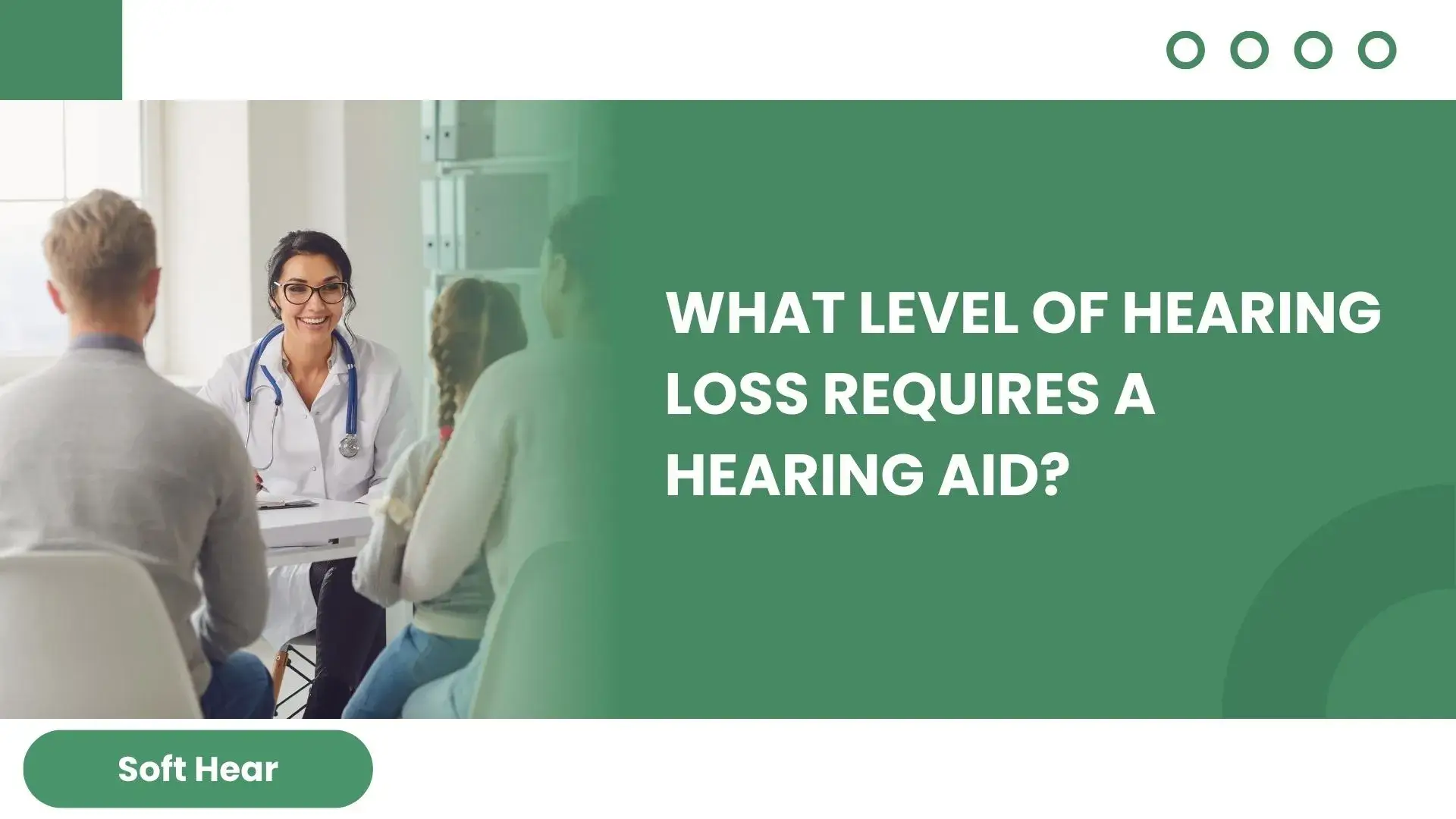 What Level of Hearing Loss Requires a Hearing Aid